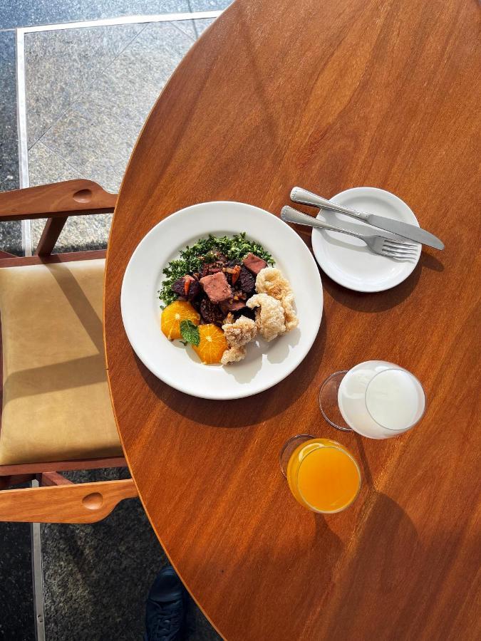 Hotel Senac Ilha Do Boi Vitoria Bagian luar foto A typical breakfast